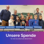 Unsere Spende an die Grundschule Beiertheim